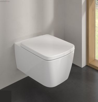 Унитаз подвесной Villeroy & Boch Subway 3.0 TwistFlush 4610TL01 с сиденьям Soft Close