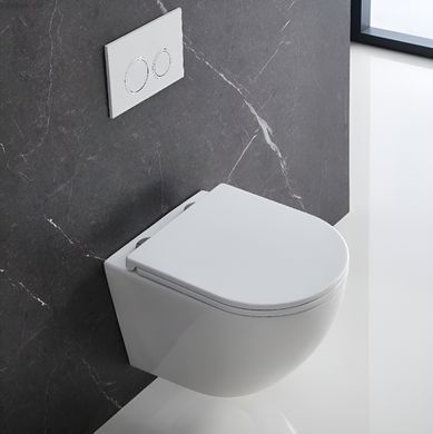 Инсталляция Grohe Rapid SL 38772001 3 в 1 + Унитаз подвесной Devit Flow Vortex Flush DFL0460111W с сиденьям Soft Close