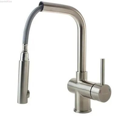 Смеситель для кухни Fabiano FKM 46P SS Inox нержавеющая сталь 8232.401.0193