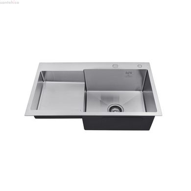 Кухонна мийка Kroner KRP Gebürstet - 7848RHM (3,0/1,0 мм) CV030022