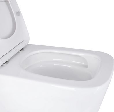 Унітаз підвісний Qtap Tern Ultra Quiet QT17332303AW із сидінням Soft Close