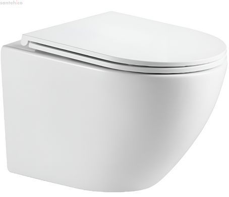 Инсталляция Grohe Rapid SL 38772001 3 в 1 + Унитаз подвесной Devit Flow Vortex Flush DFL0460111W с сиденьям Soft Close
