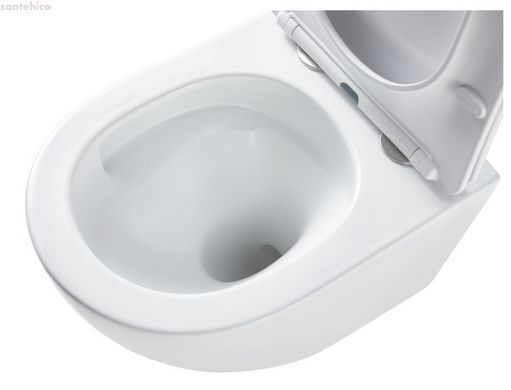 Инсталляция Grohe Rapid SL 38772001 3 в 1 + Унитаз подвесной Devit Flow Vortex Flush DFL0460111W с сиденьям Soft Close