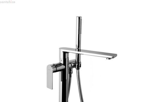 Змішувач для ванни Corsan TRINO CHROME хром підлоговий CMB7159CH