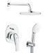 Душова система прихованого монтажу Grohe BauCurve хром UA29043003