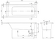 Ванна акриловая Villeroy & Boch Targa Plus Solo 170x75 uBA171NES2V-01