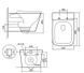 Унітаз підвісний Qtap Tern Ultra Quiet QT17332303AW із сидінням Soft Close
