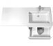 Тумба напольная Мойдодыр Wing 60-W 00-0008280 с раковиной Rodeo