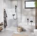 Смеситель для ванны Grohe Cubeo черный матовый 1018142430 с душевым гарнитуром
