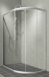 Душевая кабина Veronis Daniel L 120x90 (Профиль - хром, стекло - прозрачное) без поддона
