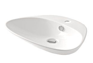 Керамічна раковина 59 см Artceram Plettro, white glossy (PTL002 01; 00)