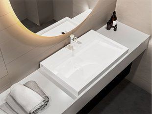 Умывальник Miraggio гранитный AGNESS 750 Gloss 0000153