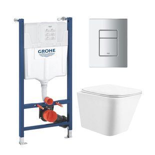 Комплект унітазу з інсталяцією 4 в 1 Grohe Solido Even UA38971966B