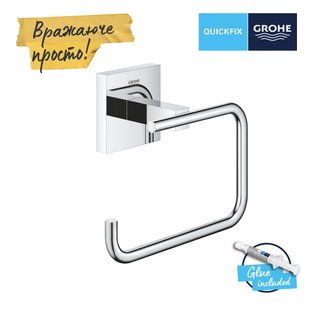 Тримач туалетного паперу Grohe QuickFix Start Cube 40978000