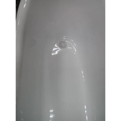 Акриловая отдельностоящая ванна Atlantis C-3014 белая (ноги серебро)