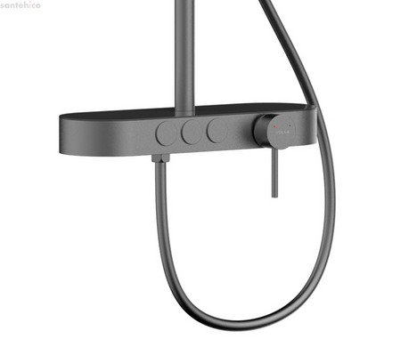 Душевая система Volle Sistema V оружейная сталь 1593.090105