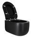 Унітаз підвісний Qtap Taurus Ultra Quiet чорний матовий QT2433084EUQMB із сидінням Soft Close