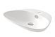 Умывальник керамический 59 см Artceram Plettro, white glossy (PTL002 01; 00)