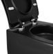 Унітаз підвісний Qtap Taurus Ultra Quiet чорний матовий QT2433084EUQMB із сидінням Soft Close