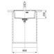 КУХОННА МИЙКА FRANKE MARIS MRG 610-52 TL БЕЖЕВИЙ 114.0668.817