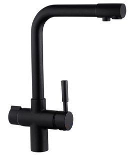 Смеситель для кухни Kroner KRP K&uuml;che - SCH0381 черный матовый CV024308