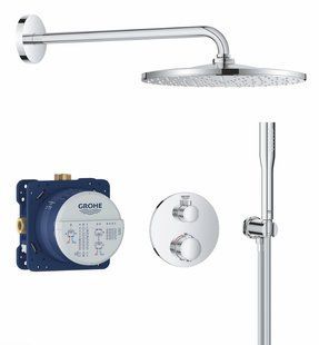 Душова система прихованого монтажу Grohe QuiсkFix Precision хром 34880000