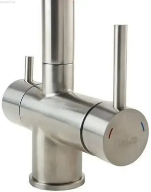 Смеситель для кухни Fabiano FKM 317 SS Inox нержавеющая сталь 8231.401.0227 под фильтрованную воду