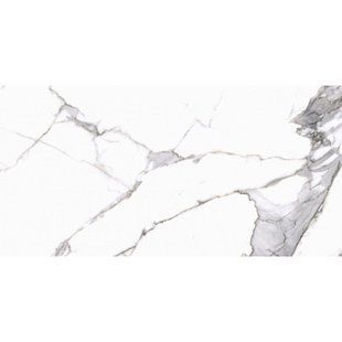 Плитка GRES CALACATTA WHITE RECT, матовая, керамогранит