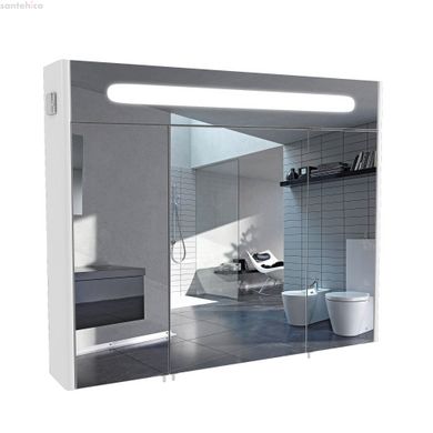 Зеркальный шкаф Аква Родос Париж 100 см с подсветкой SC0000147