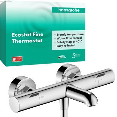 Смеситель для ванны Hansgrohe Fine Ecostat хром 13325000