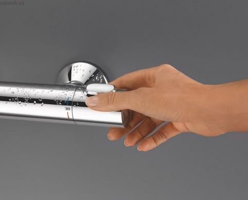 Душовий набір з термостатом Grohe Precision Flow QuikFix Vitalio Start System 200 хром UA202908TR