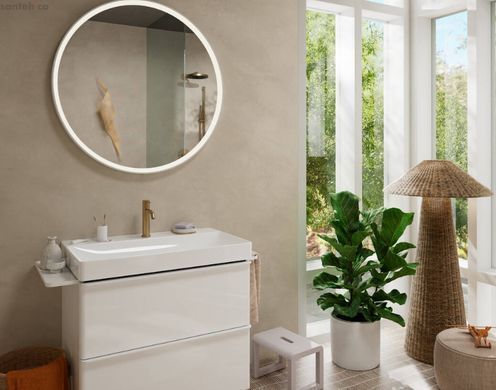 Смеситель для раковины Hansgrohe Tecturis S 110 шлифованная бронза 73311140