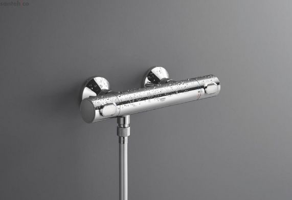 Душовий набір з термостатом Grohe Precision Flow QuikFix Vitalio Start System 200 хром UA202908TR