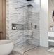 Душевая перегородка Devit Style Walk-In 80 см (Профиль - хром, стекло - прозрачное) DSN80200