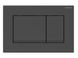 Клавиша смыва Geberit Sigma 30 (Панель и клавиши - черн. глянец, декорат.  полоска - черный мат) 115.883.DW.1