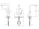 Змішувач для кухні Kroner KRP K&uuml;che - SCH0381 чорний матовий CV024308