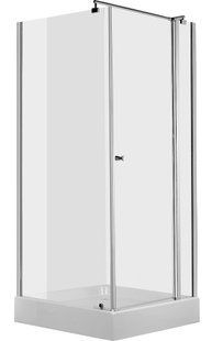 Душевая кабина Deante Cubic 90x90 см (Профиль - хром, стекло - прозрачное) KTI 043P