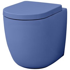 Напольный безободковый унитаз Artceram File 2.0, blue sapphire (FLV005 16; 00)