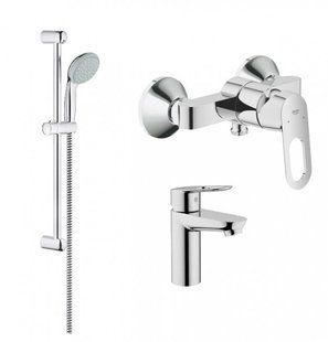 Набір змішувачів для душу Grohe BAU LOOP 3 в 1 123220S