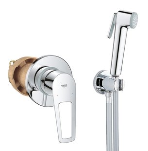 Гигиенический душ Grohe BauLoop New хром UA11104202