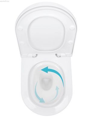 Унітаз підвісний Qtap Robin ML Ultra Quiet QTROBML26W49621 із сидінням Soft Close
