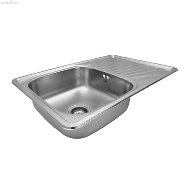 Кухонна мийка з нержавіючої сталі Kroner KRP Satin-7848 CV022789