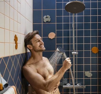 Душова система з термостатом Hansgrohe Activera S 240 1jet EcoSmart Showerpipe хром 28078000