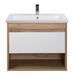 Тумба підвісна Мойдодир Oslo Wood 70 00-0008334 з раковиною Cosmo