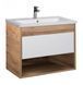 Тумба підвісна Мойдодир Oslo Wood 70 00-0008334 з раковиною Cosmo