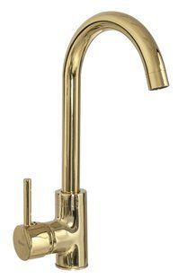 Смеситель для раковины (умывальника) REA TALISA GOLD золото REA-B1020