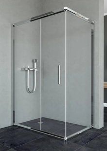 Душевая кабина Veronis Minnesota 120x80 (Профиль - хром, стекло - прозрачное) без поддона