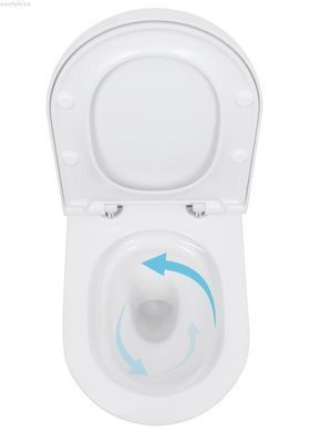 Унітаз підвісний Qtap Scorpio ML Ultra Quiet QTSCOML26W49622 із сидінням Soft Close