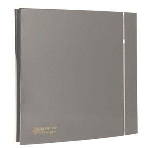 Малошумний вентилятор Soler & Palau SILENT-100 CZ GREY DESIGN 4C
