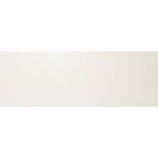 Плитка CRAYON WHITE RECT, глянцева, глазурована, біла глина